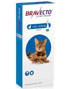BRAVECTO PIPETA GATO  2,8 A 6,25 KG